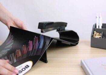 3 Easy Steps to Make a Booklet Using a Long-reach Stapler